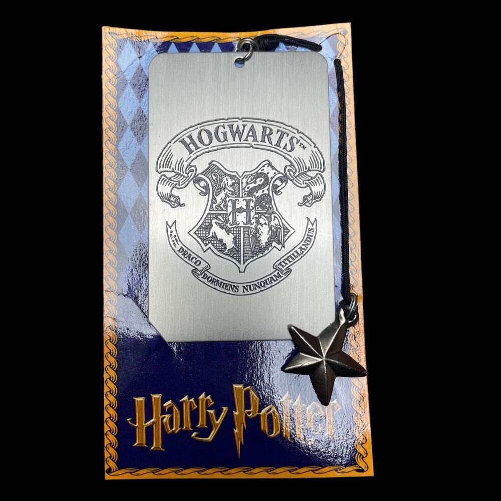 Harry Potter Collectible Metal Bookmark Hogwarts 2000 Scholastic